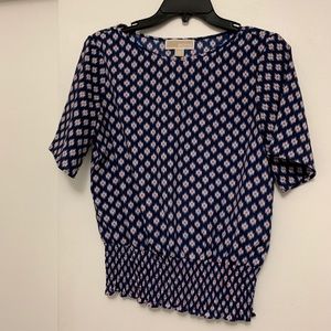 Michael Kors print blouse